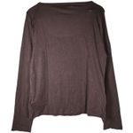 J.Crew  Tissue crepe long-sleeve scoopneck‎ T-shirt XXL NWT Photo 1