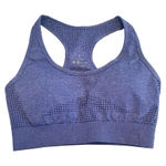 NVGTN  Seamless‎ Racer Back Sports Bra In Dusty Royal Blue Size Small Photo 0