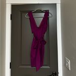 Lulus NWT  Purple Wrap Tie Cocktail Dress Photo 2