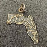 Florida State Charm Pendant Sterling silver Photo 0