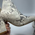 Steve Madden  Rookie Faux Leather Grey Snake Embossed Ankle Boots 9 Western Photo 11