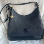 Dooney & Bourke 80’s  Vintage Pebble Leather black Shoulder Bag Photo 0