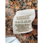 Free People Easy Ride Brown Floral Button Down Shirt Small Sheer Boho Cottage Photo 3