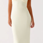 Peppermayo  Butter Yellow Maxi Dress Photo 0