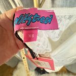 Edikted NEW  XS Lace Trim Corset White Bodysuit Photo 3