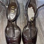 Unisa Women's Brown Leather 3" High Slingback Heels 8M Shoes S-99 Photo 0