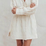 Cult Gaia Talulah Dress in Salt cream ivory Photo 0