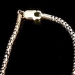 Silpada Popcorn Necklace Puffed Square Pendant Photo 6