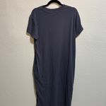 Time And Tru  gray ribbed long dress knit sz large Photo 5