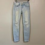 California vintage Women’s Skinny Jeans Light Wash Size 3 FLAW Photo 1