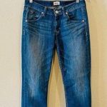 Hudson Jeans Hudson Bacara Crop Straight Cuffed Jeans in Dean Wash Photo 2