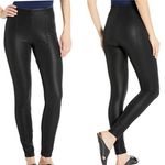 Kendall + Kylie NWT  Pebbled Faux Leather Leggings Pant Black Photo 1