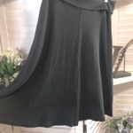 Vintage 90s Black Skater Mini Skirt Fold Out Waist Photo 1