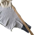 White House | Black Market Turtleneck Sweater Tunic Size M Colorblock Dolman Gray Photo 9