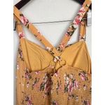 No Boundaries VTG Y2K  Coconut Girl Floral Maxi Spaghetti Straps High Low Dress Photo 4