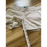 U.S. Polo Assn. Women’s Stretch Cream Shorts Size 3/4 Photo 7