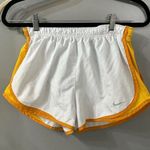 Nike  Dri Fit Shorts White and Mustard Size Medium Photo 0