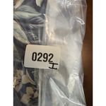 Tommy Bahama  Womens Small Blue Floral Silk Blouse Button Front Beach Tropical Photo 6