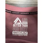 Alphalete NEW  Woman’s  ELMTS Short SLEEVE Crop Size Medium, Mauve Photo 3