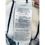 Madewell NWT  Size XL Ribbed Bell Long Sleeve Shirt Striped‎ Black White Causal Photo 5