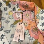 Victoria's Secret NWT  polyester satin floral pajama short set size M Photo 2