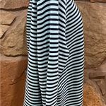 Coldwater Creek Striped Fleece Blouse Women’s 1X 18 XL Pullover Blue Shades Photo 5