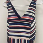 Adelyn Rae  striped jacquard fit and flare dress women’s size medium Photo 6