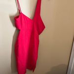 NBD NWT  x Naven Chloe Red One Shoulder Mini Dress Small Photo 5