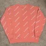 Playboy x Missguided Coral Pink Logo Crewneck Sweatshirt Photo 2