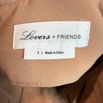 Lovers + Friends Lovers‎ + Friends Rafaella Paperbag Ruffle Waist Trousers Pants Tan Size Small Photo 6