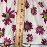 &merci &MERCI medium ivory Hey Girl Flower Bubble Sleeve Top In White purple flowers Photo 6