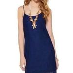Lilly Pulitzer  Navy Blue Lace Tank Dress Photo 0