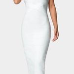 Bebe 🆕  Bandage White Bodycon Sleeveless Dress NWT SZ Small Photo 0