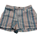 Madewell  Emmett rainbow stripe shorts Photo 1