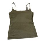 ZARA  Women‎ Tank Top Camisole Dark Green Size Small Basics Adjustable Straps Photo 0