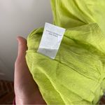 Lulus  Island Time Lime‎ Green ruffled midi dress beach vacation spring summer Photo 3