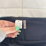 Anne cole  Black Blue Metallic Belted Bikini Bottom Bathing Suit Womens Medium M Photo 2