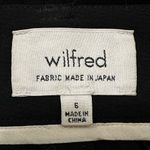 Wilfred Aritzia Black Chici Minimalist Contemporary Wide Leg Pants, Size 6 Photo 7