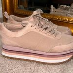ZARA Basic Platform Pink Sneakers Photo 0