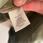 Michael Stars 100% linen cargo jacket green XS Photo 2