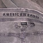 American Eagle Classic Bootcut Gray Drawstring Canvas Cargo Pants 2 Photo 11