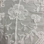 White Floral Lace Beach Coverup Kimomo Cardigan Sexy Sheer Women’s One Size Size undefined Photo 3