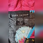 Anne Carson  Multicolor Floral Bomber Jacket 100% Silk  Size :M Photo 1