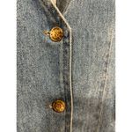 Faded Glory Vintage 90s Y2K  Denim Button Down Dress size 12 Photo 3