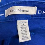 Croft & Barrow  Premium Denim Blue‎ Woman’s Bermuda Shorts Size 14 Photo 3