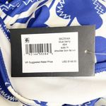 Kate Spade NWT  Zigzag Floral Bow-Strap V-neck One-Piece Swimsuit Size Medium NEW Photo 11