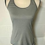 Athleta  Gray Racerback Tank Top Photo 0