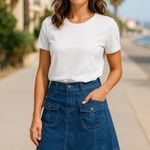 Mountain Hardwear  Blue Activewear Skirt Flare Outdoors Athletic Cargo Size 4 Photo 5