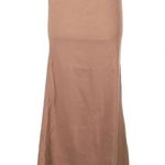 ZARA  Tan Ribbed Textured Maxi Tube Skirt Women’s Size M Medium NWT Photo 0