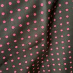 J McLaughlin silk pants 8. Black with‎ pink polka dot. Photo 1